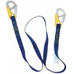 twin Hook Safety Line - 1.85m - Click Image to Close